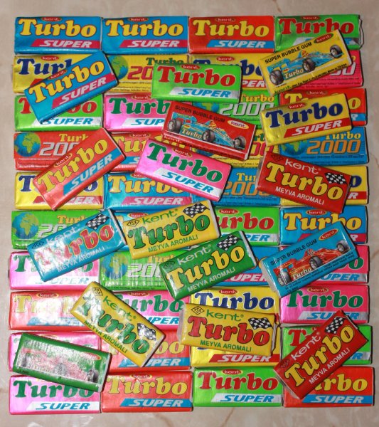 Жевательная резинка турбо Кент