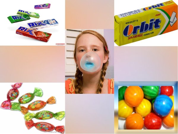 Жвачка вредна