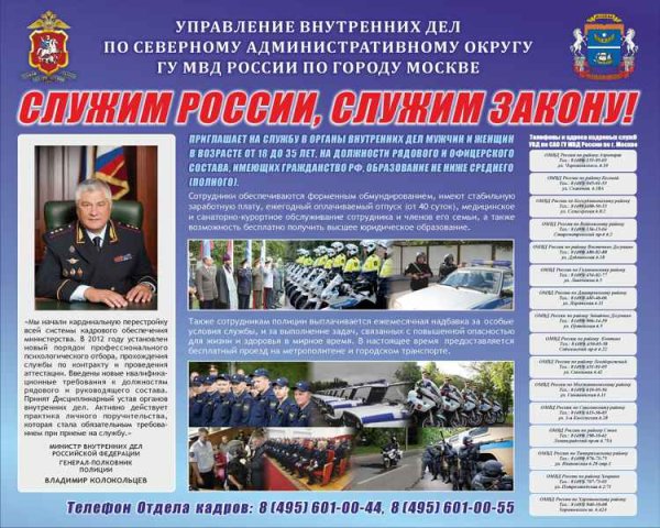 Плакаты полиция России