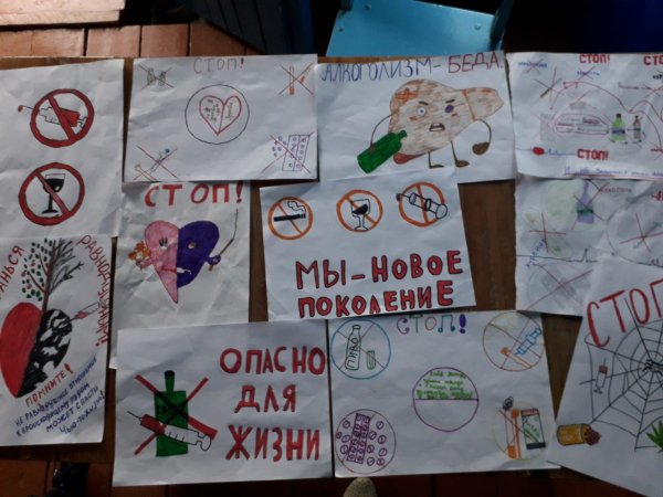 Рисунки ко Дню борьбы с наркотиками