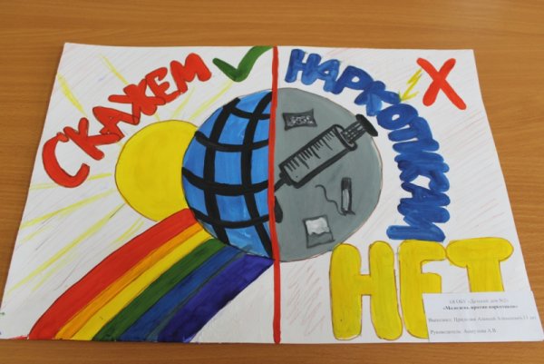 День борьбы с наркоманией плакат