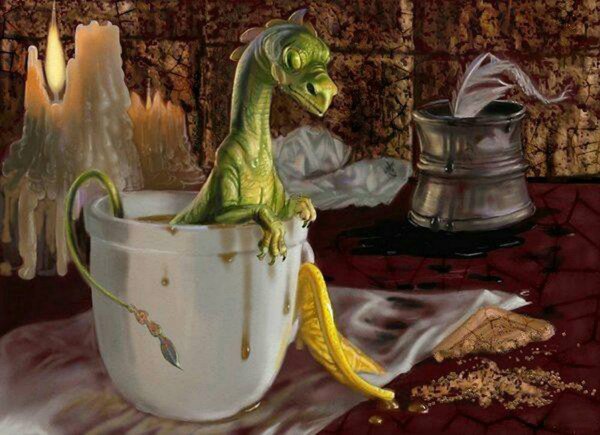 Чаепитие с драконом