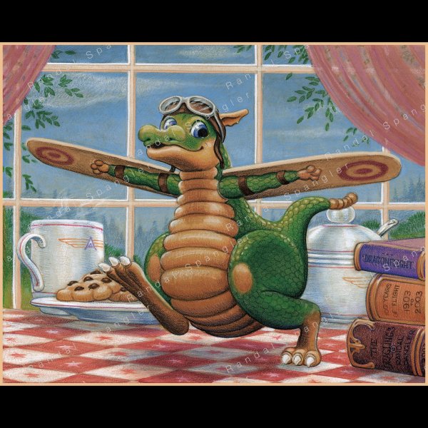 Дракончик и булочная