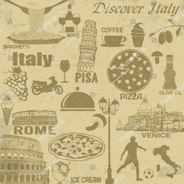 Паттерны на тему Италия