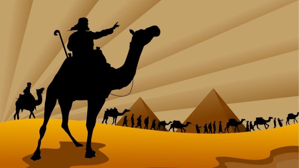 Караванщик рисунок