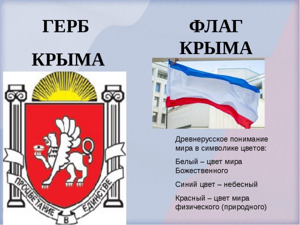 Государственная символика Крыма