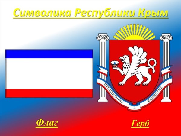 Республика Крым столица герб флаг