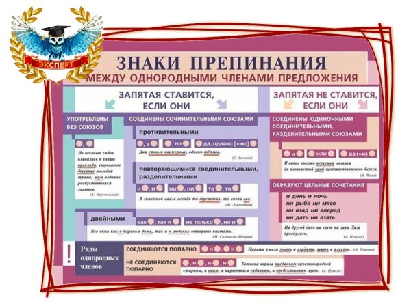 Запятые в предложениях