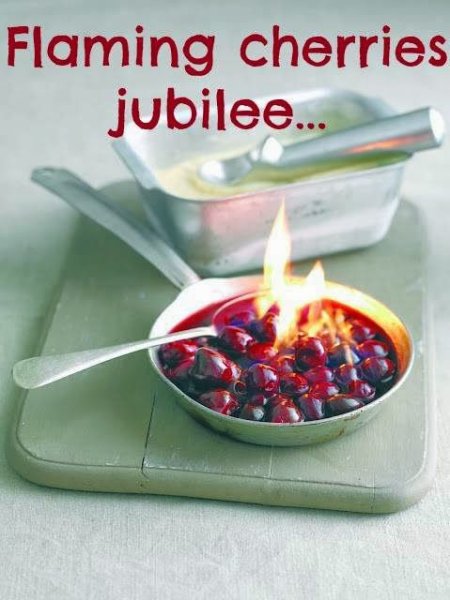 Фламбе вишневый юбилей