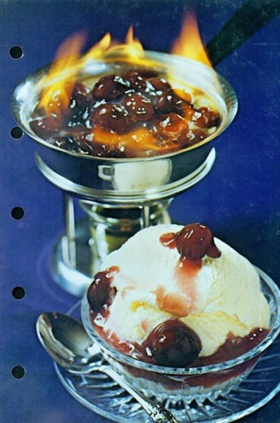 Вишневое фламбе
