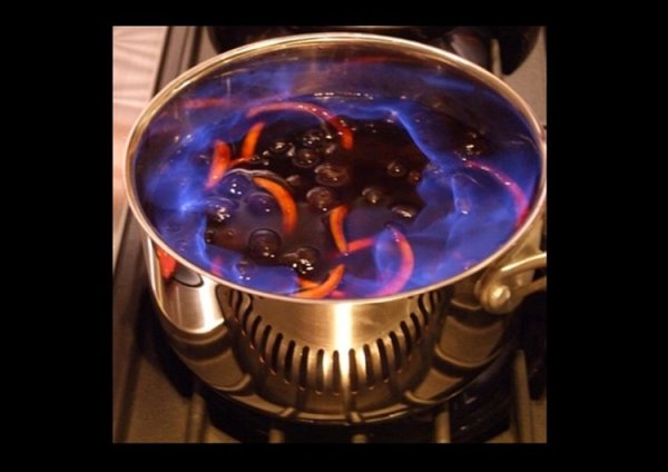 Вишневое фламбе