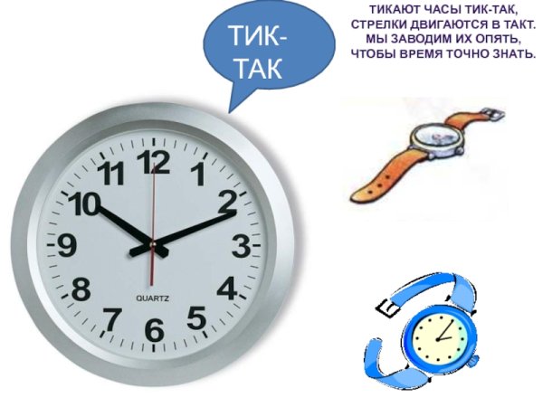 Часы тикают