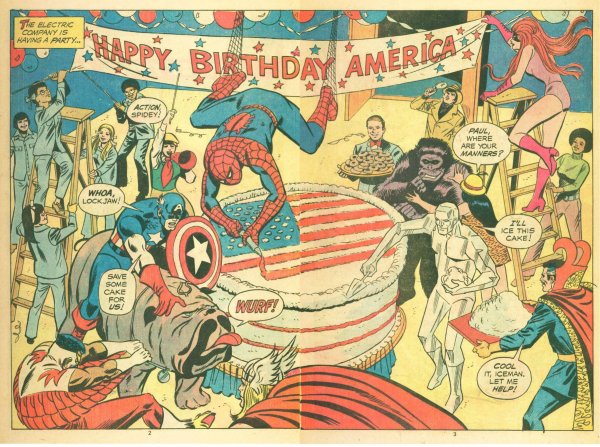 С днем рождения комикс