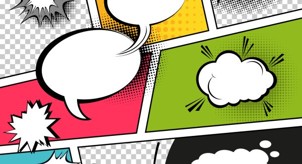 Рамка в стиле комиксов