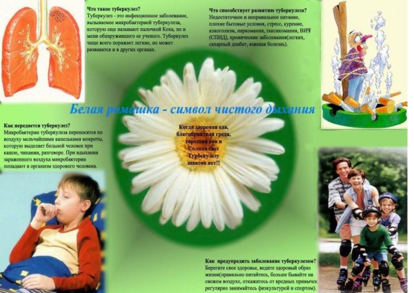 Плакат по туберкулезу