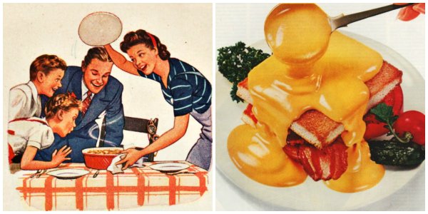 Винтажная реклама еды