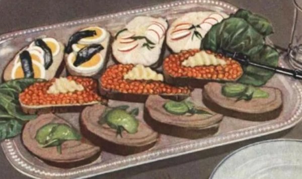 Бутерброды в буфете