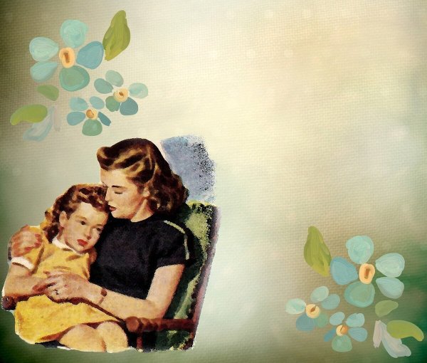 Фон мама с ребенком