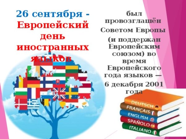 26 Сентября день языков