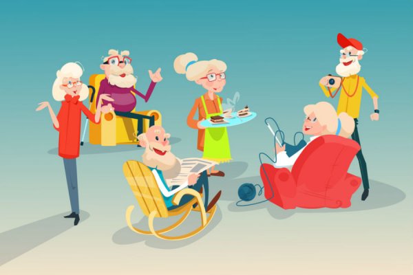 Рисунки встречи пожилых людей