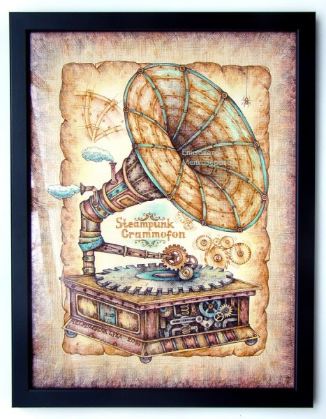 Елизавета Мелкозерова рисунки стимпанк