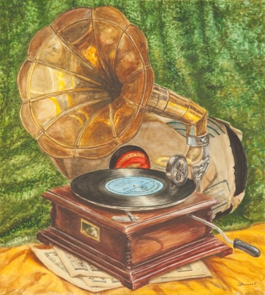 Граммофон патефон электрофон