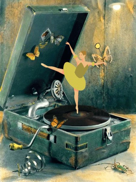 Художник Попов патефон