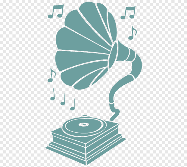 Граммофон стилизованный