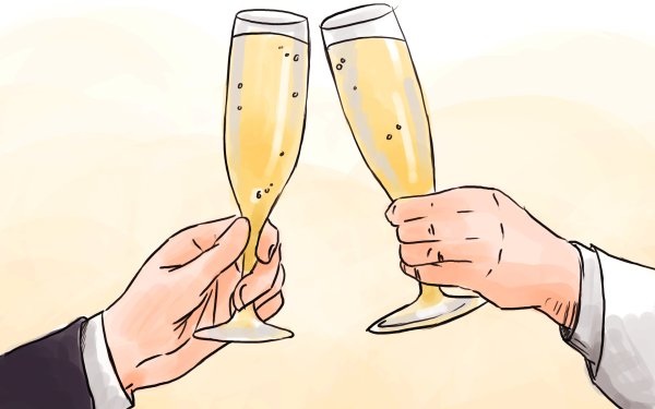 Тост поднимаю бокал