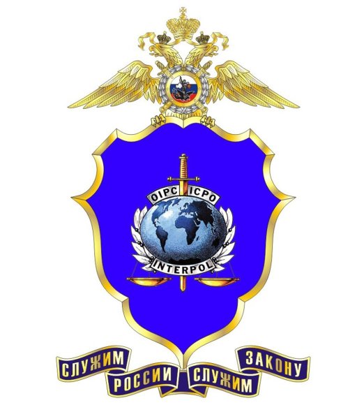 Эмблема национальное центральное бюро Интерпола МВД России
