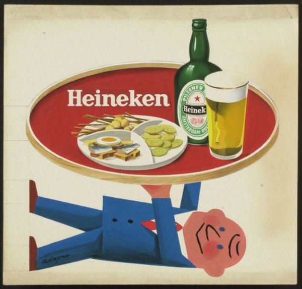 Рекламный плакат пива