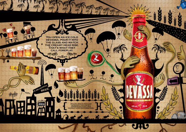 Постер пиво