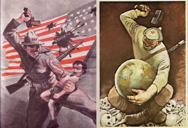 Холодная война плакаты