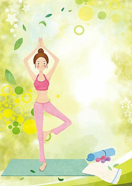 Плакаты для студии йоги