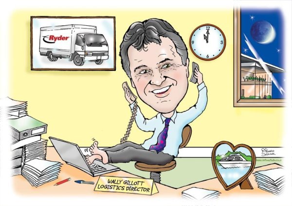 Директор карикатура