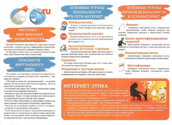 Основные опасности в интернете для детей