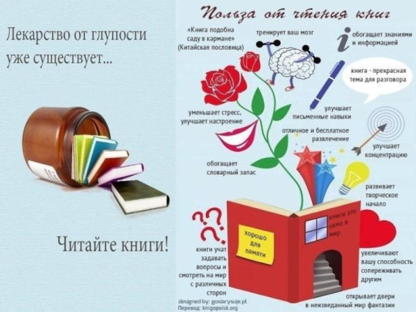 Польза книг