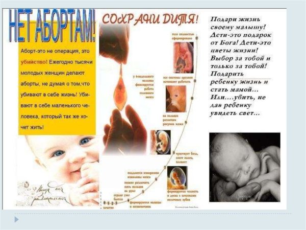 Профилактика абортов брошюра