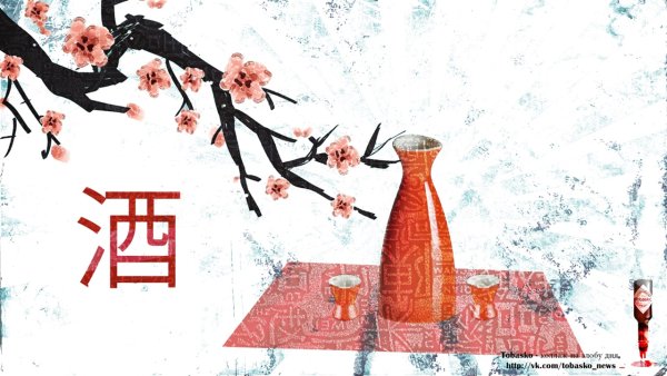 Открытки с днём саке в Японии