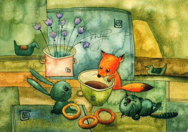 Виктория Кирдий чаепитие