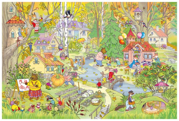 Елена Запесочная виммельбух