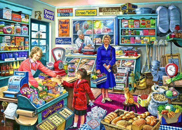 Продуктовый магазин для детей