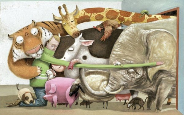 Вегетарианство животные