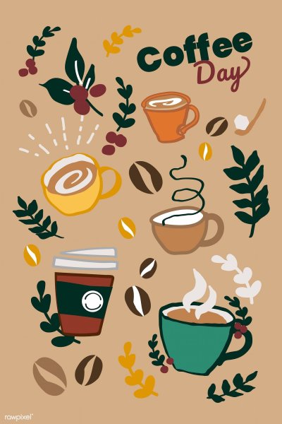 Векторные иллюстрации кофе