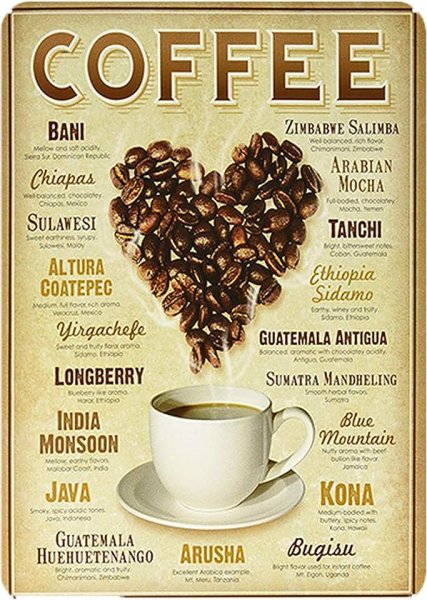 Плакат кофе