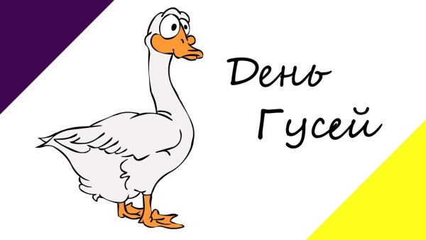 С днем рождения Гусь