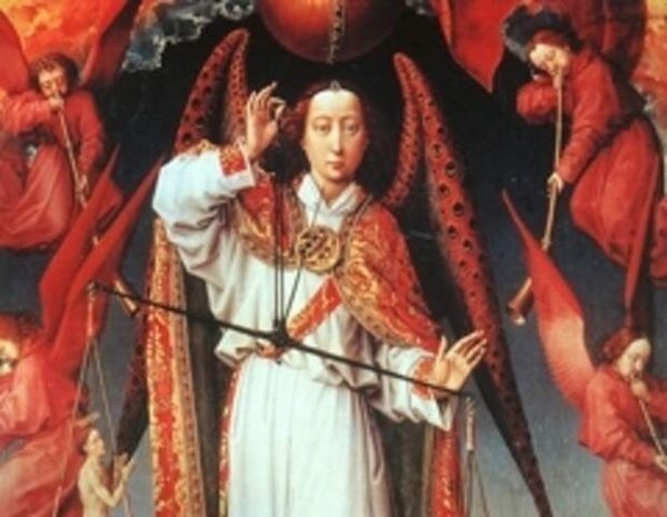 Рогир Ван дер Вейден Архангел Михаил