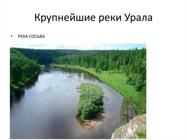 Крупнейшие реки Урала