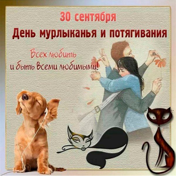 День мурлыканья и потягивания