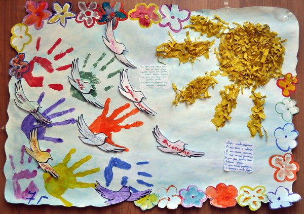 Детские плакаты ко Дню города